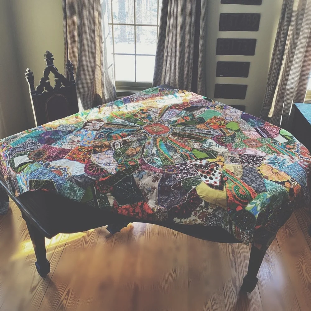 Family Heirloom Crazy Quilt